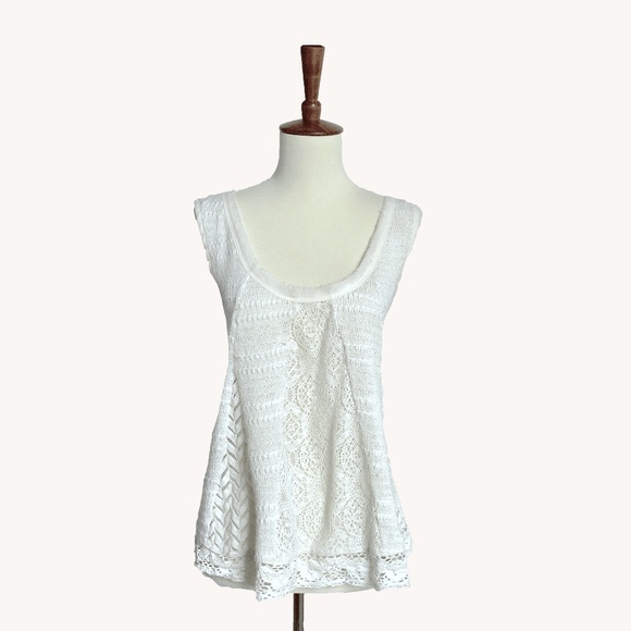 Anthropologie Tops - Crochet Swing Top Anthropologie Tops - Crochet Swing Top